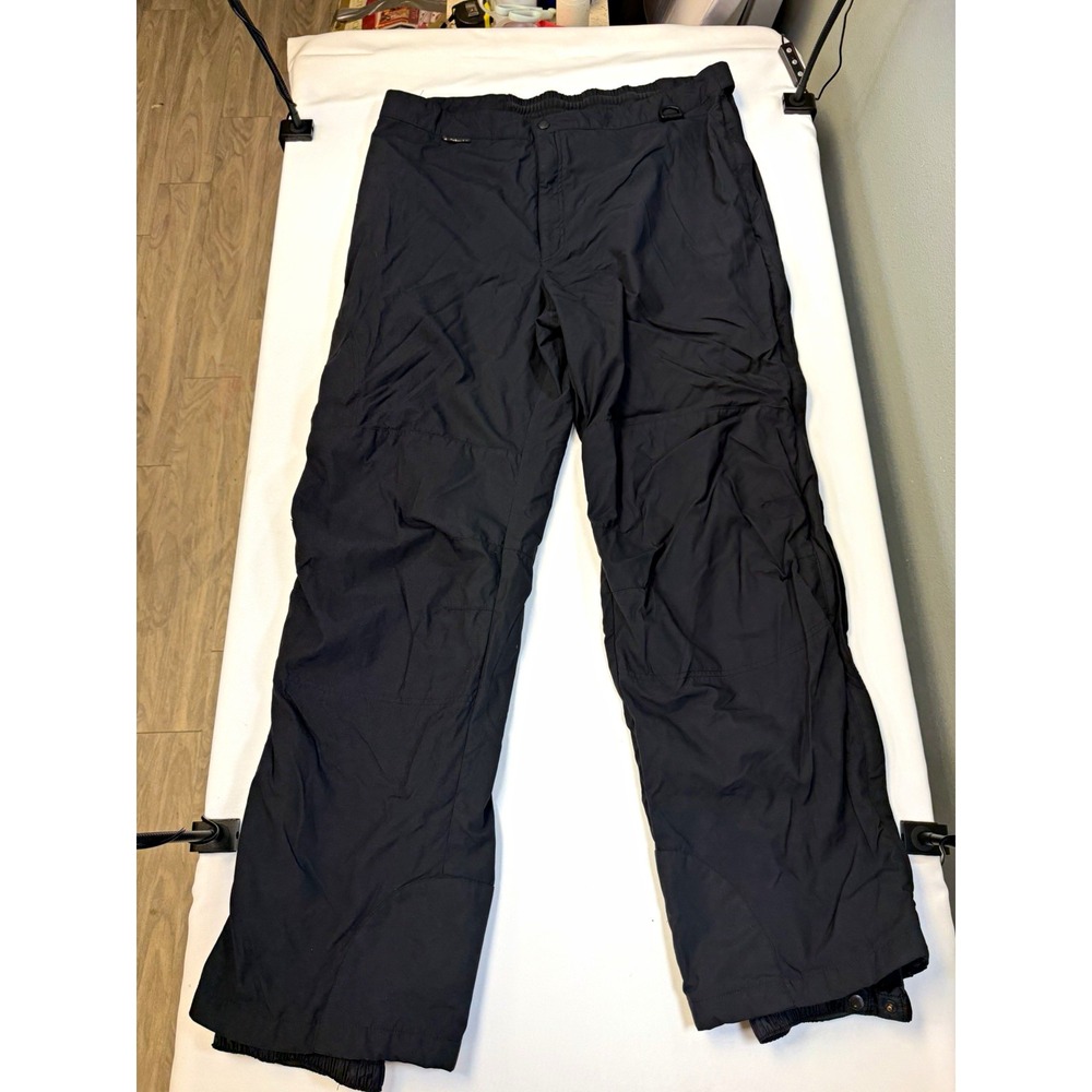 Columbia Men's Tall 3XT Black Snow Pants Lined Pockets Ski Snowboard